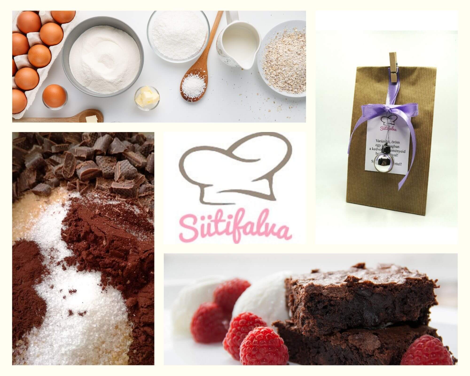 Céges ajándék - brownie sütimix (4) Céges ajándék - brownie sütimix