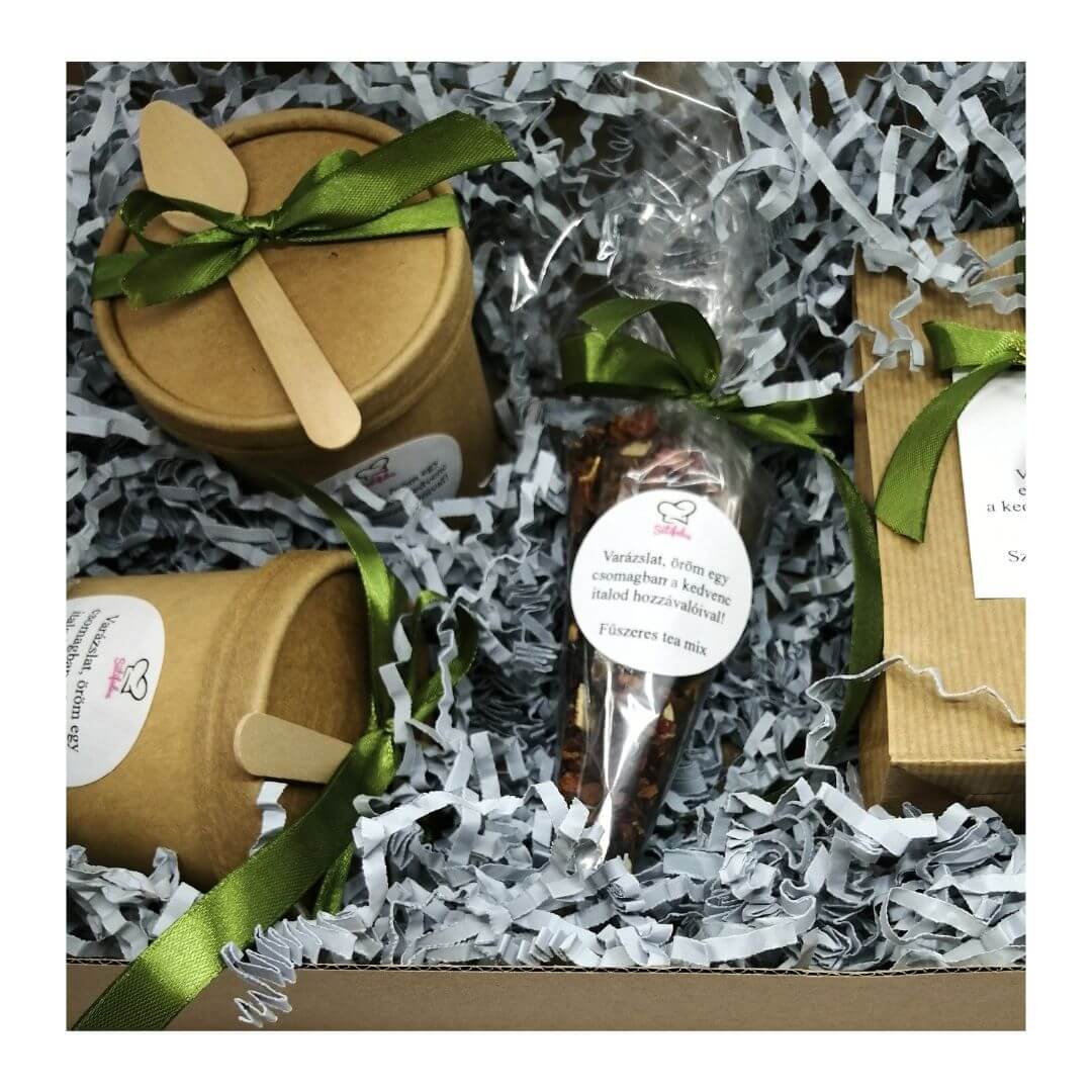 Kézműves ajándékdoboz szülinapra